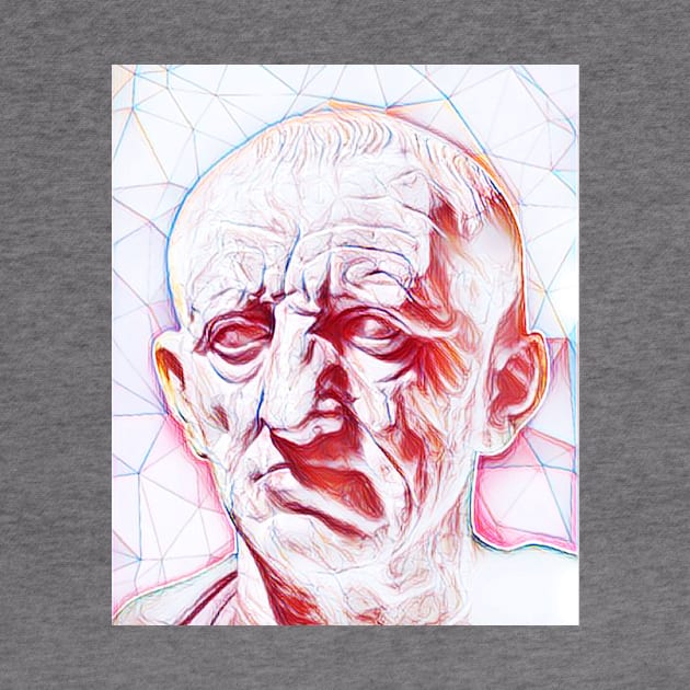 Cato the Elder Portrait | Cato the Elder Artwork | Line Art by JustLit